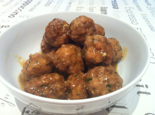Meatballs in Sherry Sauce