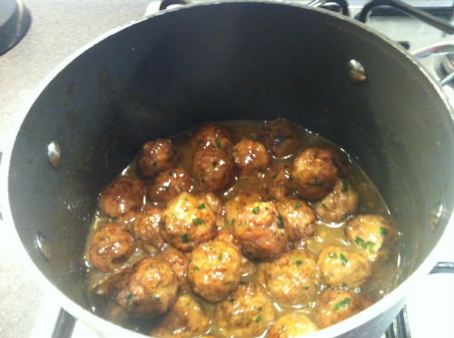 Meatballs in Sherry Sauce